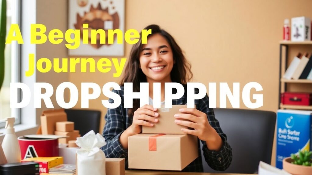 Dropshipping business model explained for beginners.