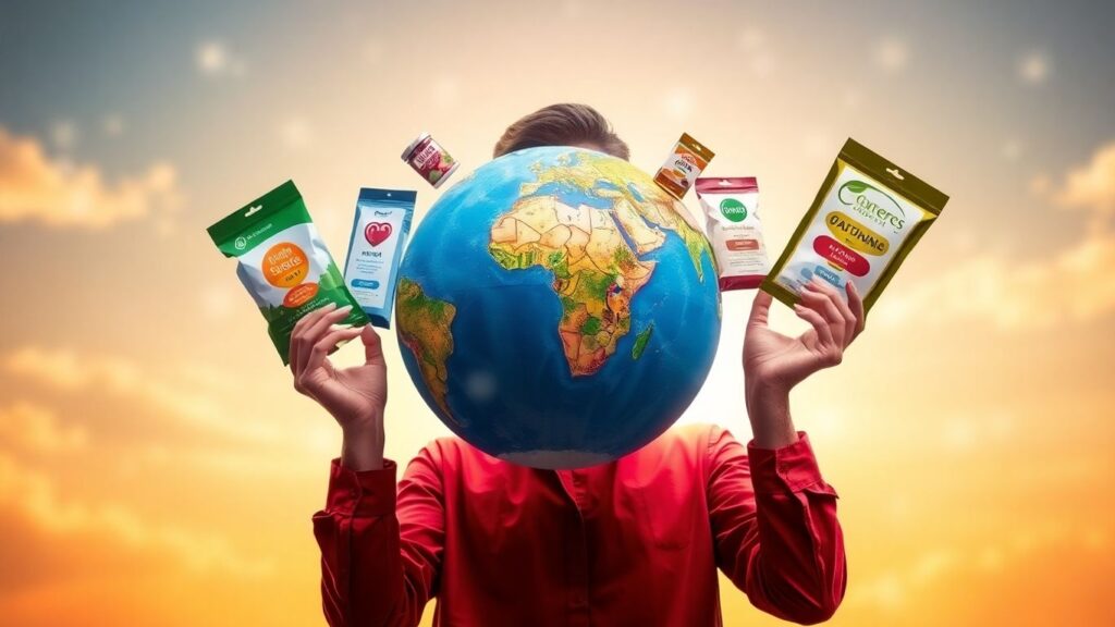 Global dropshipping platform for health products